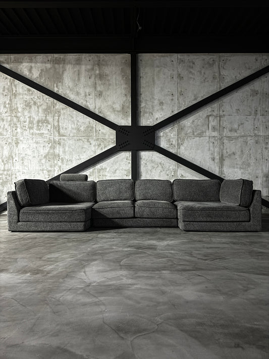 FLANNEL SOFA QUATT 豪華3点セット|極美品・定価53万・プロ洗浄済