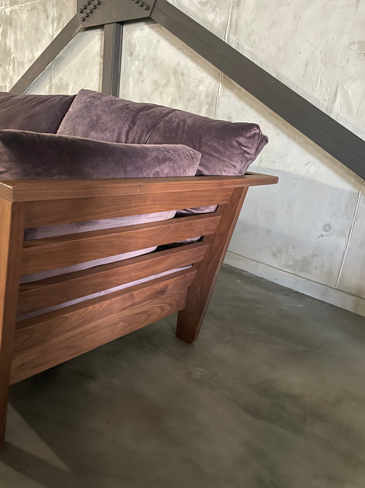 MASTERWAL HEAVEN Sofa | Steel & Grape, 2 Units
