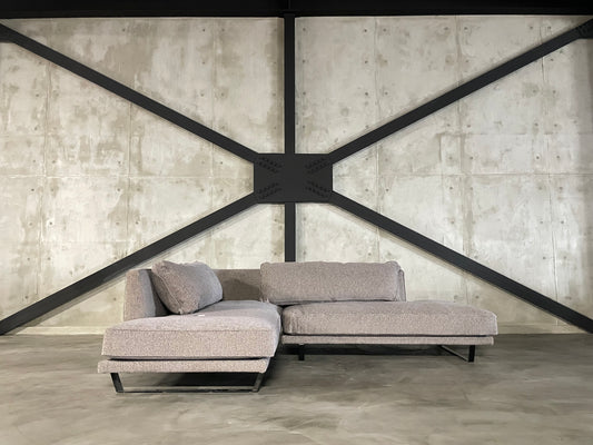 MASTERWAL CLOUD | CUSCUS Pearl Grey, Chaise Sofa Set of 2