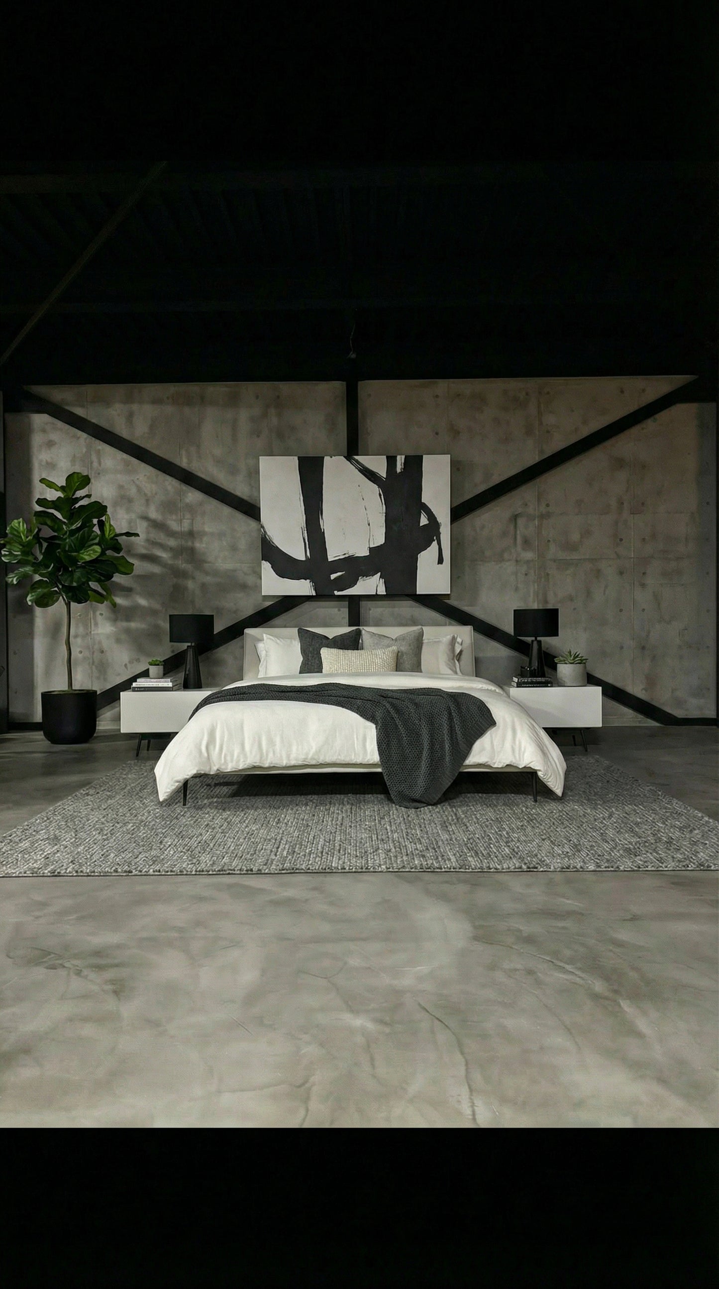 BoConcept Arlington キングベッド｜廃盤希少・Ratti社製生地・W198cm極美品