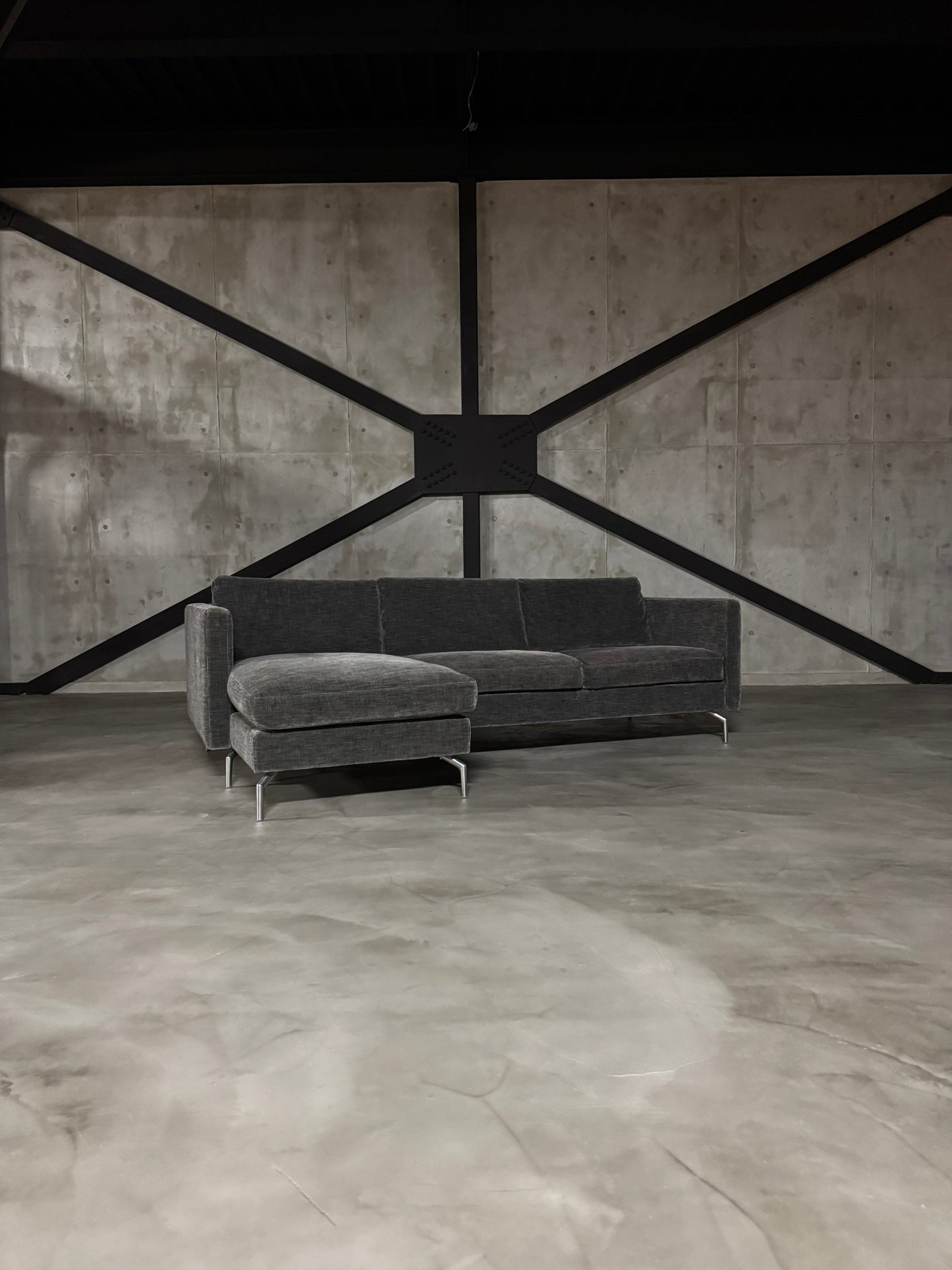 BoConcept Osaka カウチソファ｜Napoli生地・定価60万・極美品