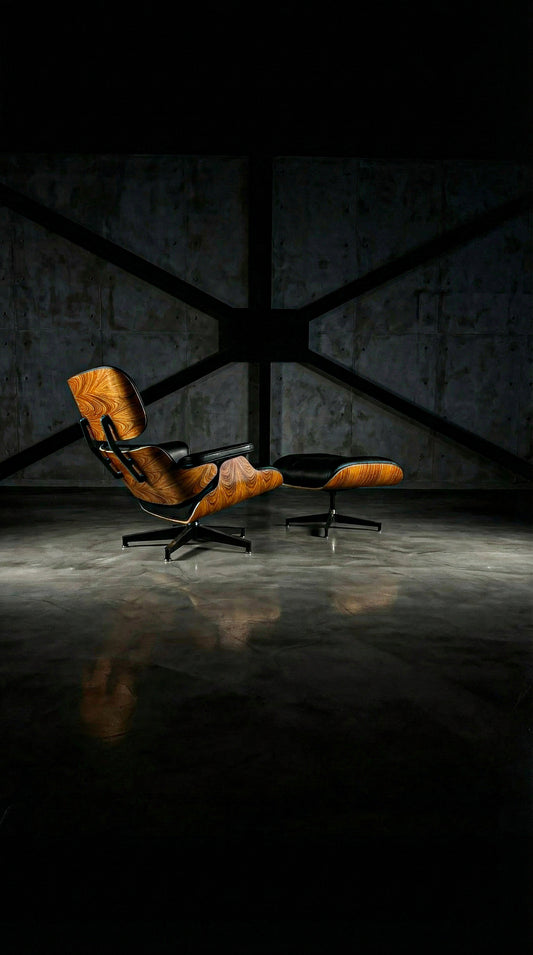 Herman Miller イームズ ラウンジチェア＆オットマン｜サントスパリサンダー・2021年製・極美品