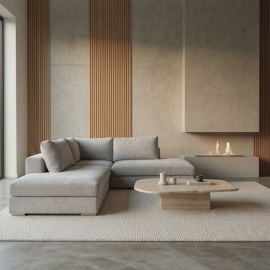 BoConcept Cenova コーナーソファとバイオエタノール暖炉の30秒動画